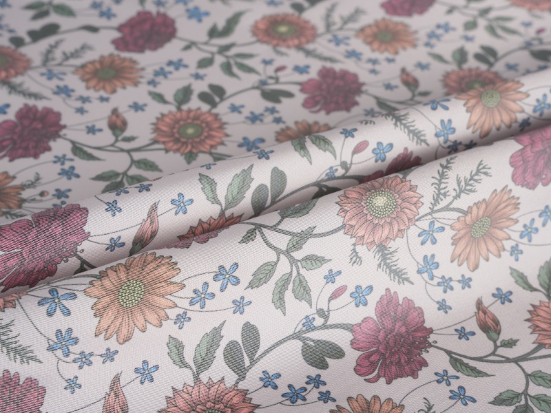 نسيج بطانة بطانة طباعة البوليستر-البوليستر