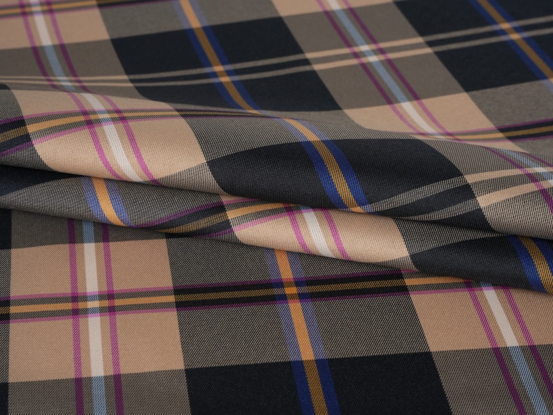 نسيج بطانة الأكمام المصبوغ بوليستر